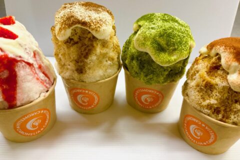 氷の食感を楽しめます！フワフワのかき氷が美味しい～
