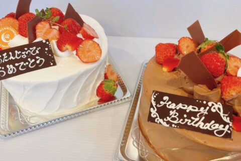 生クリームケーキ・生チョコクリームケーキ